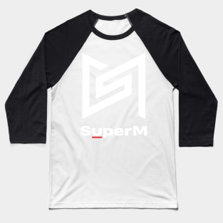 New SuperM LOGO Baseball T-Shirt